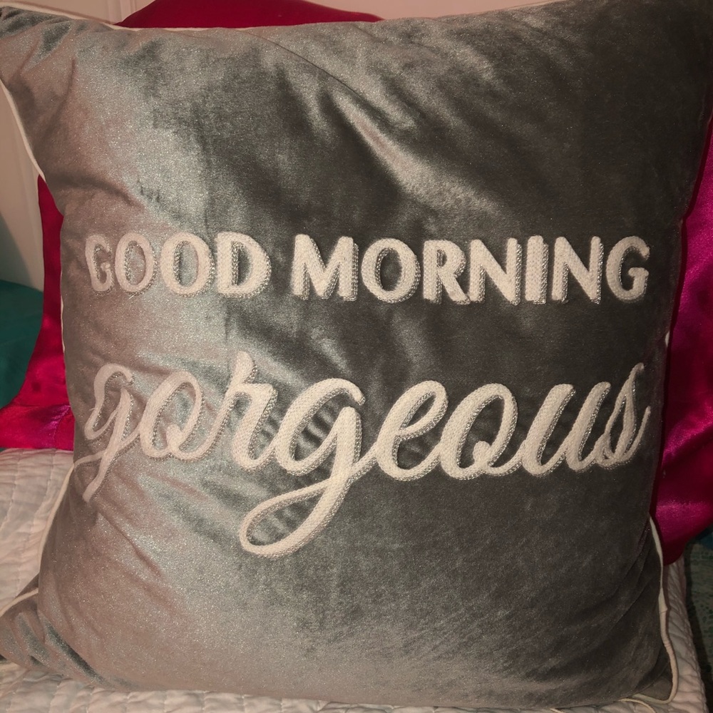 Velvet pillow